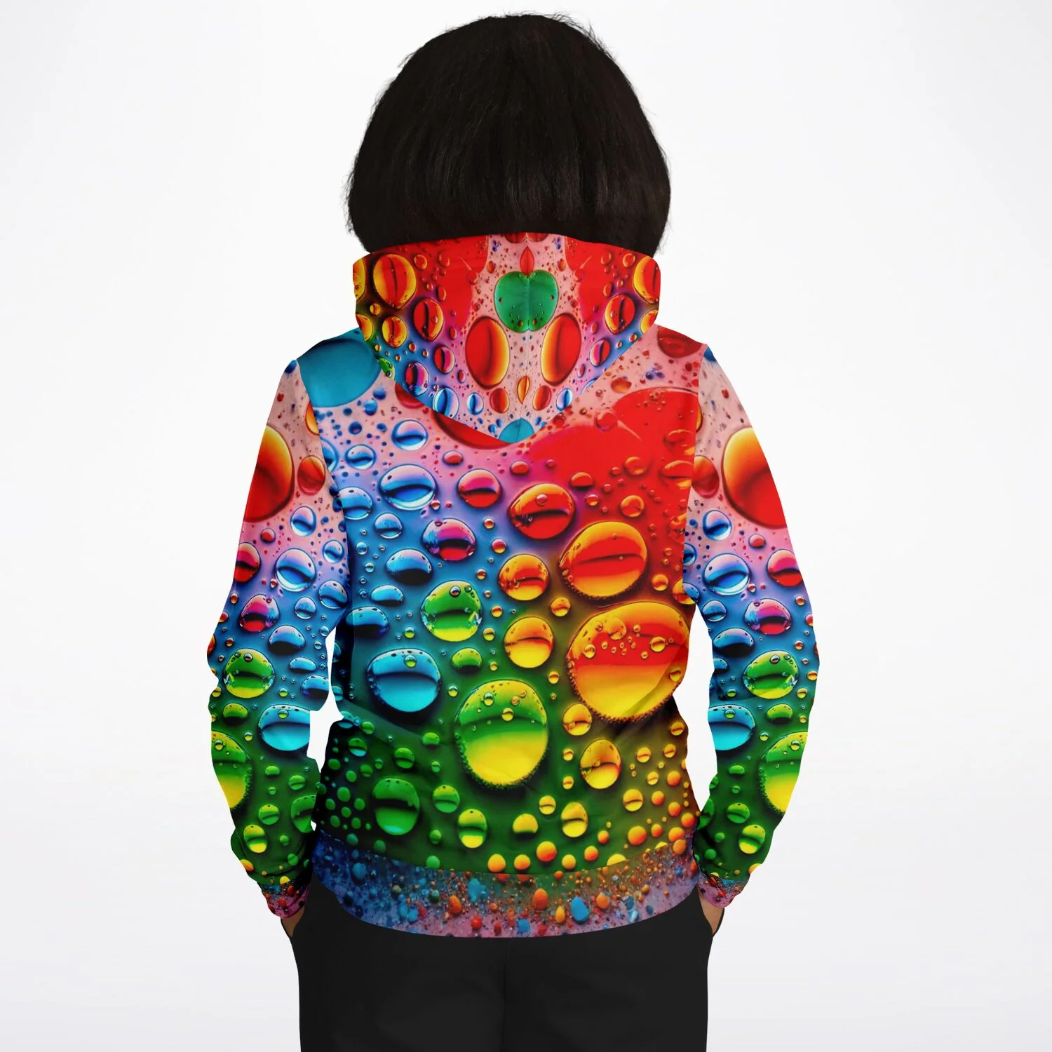 Dreamer Hoodie - AB Special - Colorful Raindrops - Image 7