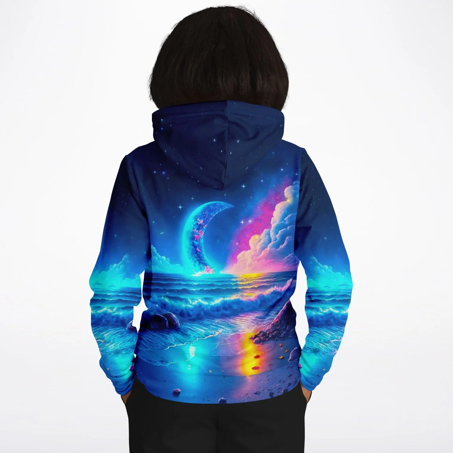 Dreamer Hoodie - AB Special - Strand im Mondschein - Image 7