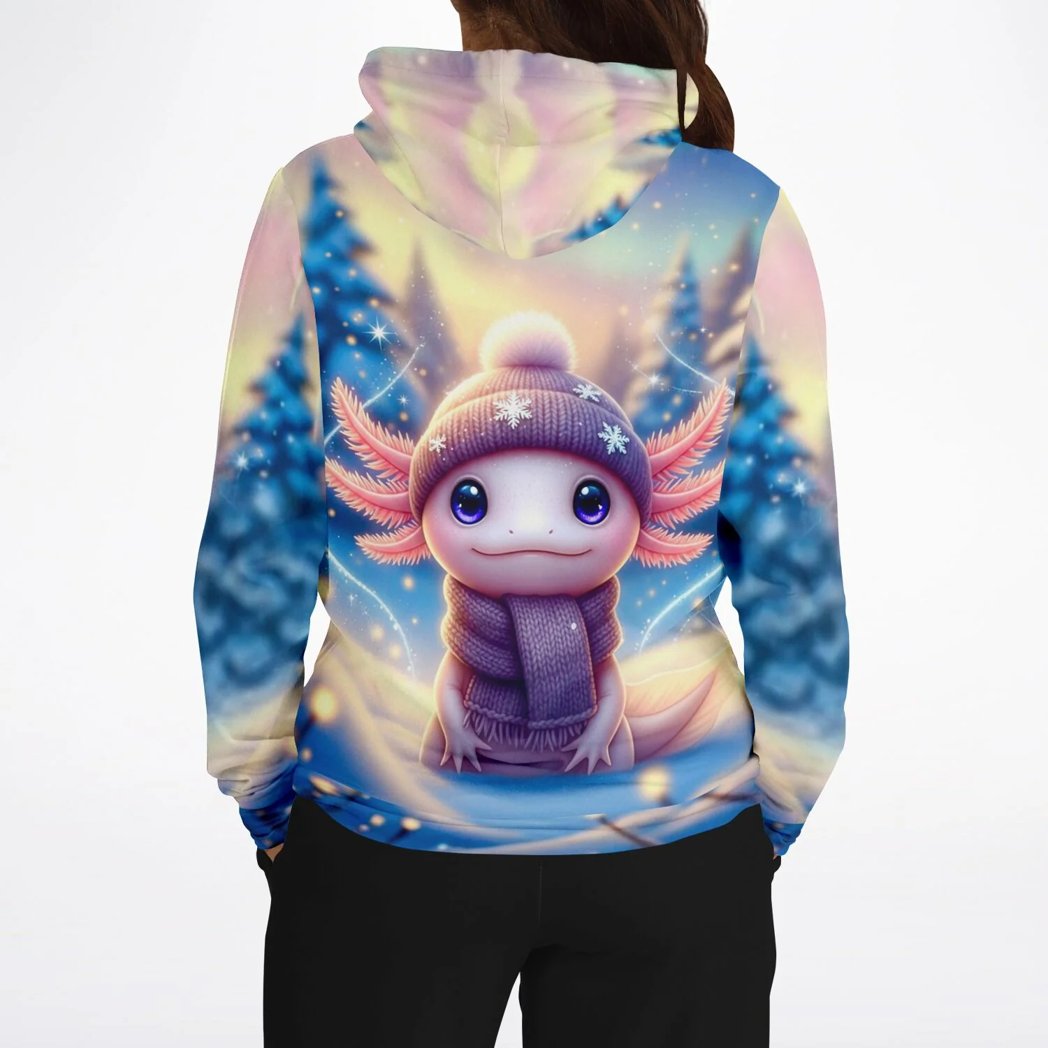 Dreamer Hoodie - Axolotl im Urlaub - Image 4