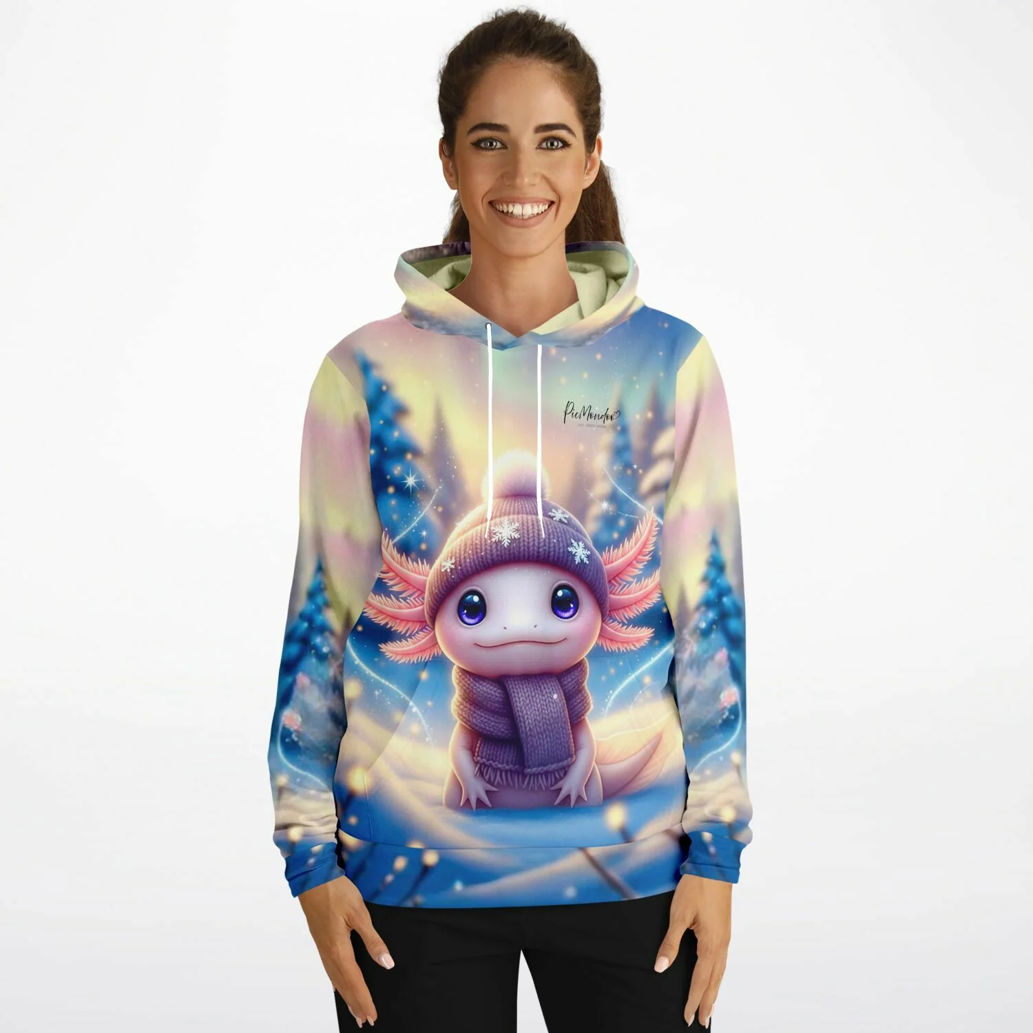 Dreamer Hoodie - Axolotl im Urlaub - Image 5