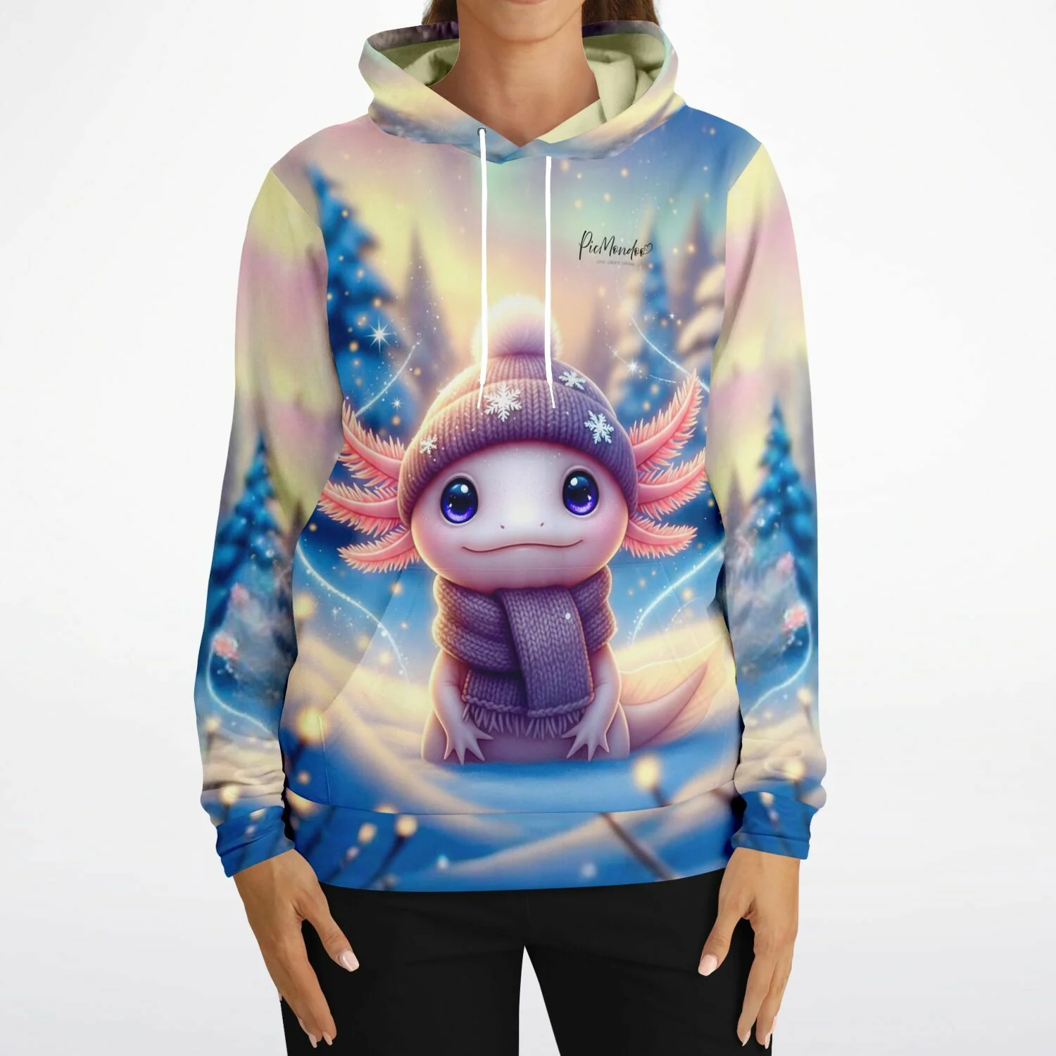Dreamer Hoodie - Axolotl im Urlaub - Image 6