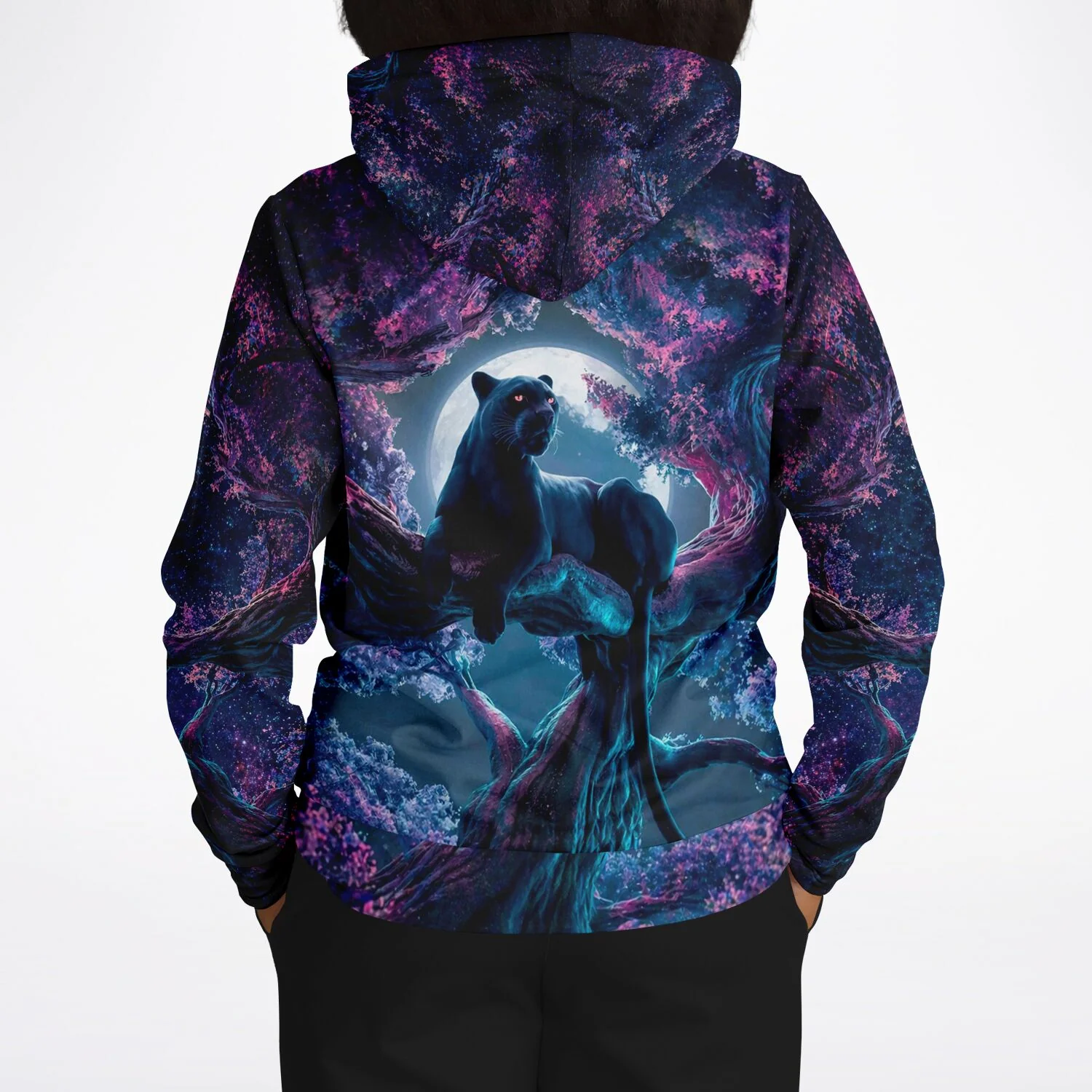 Dreamer Hoodie - Black Panther Kirschblütentraum - Image 8