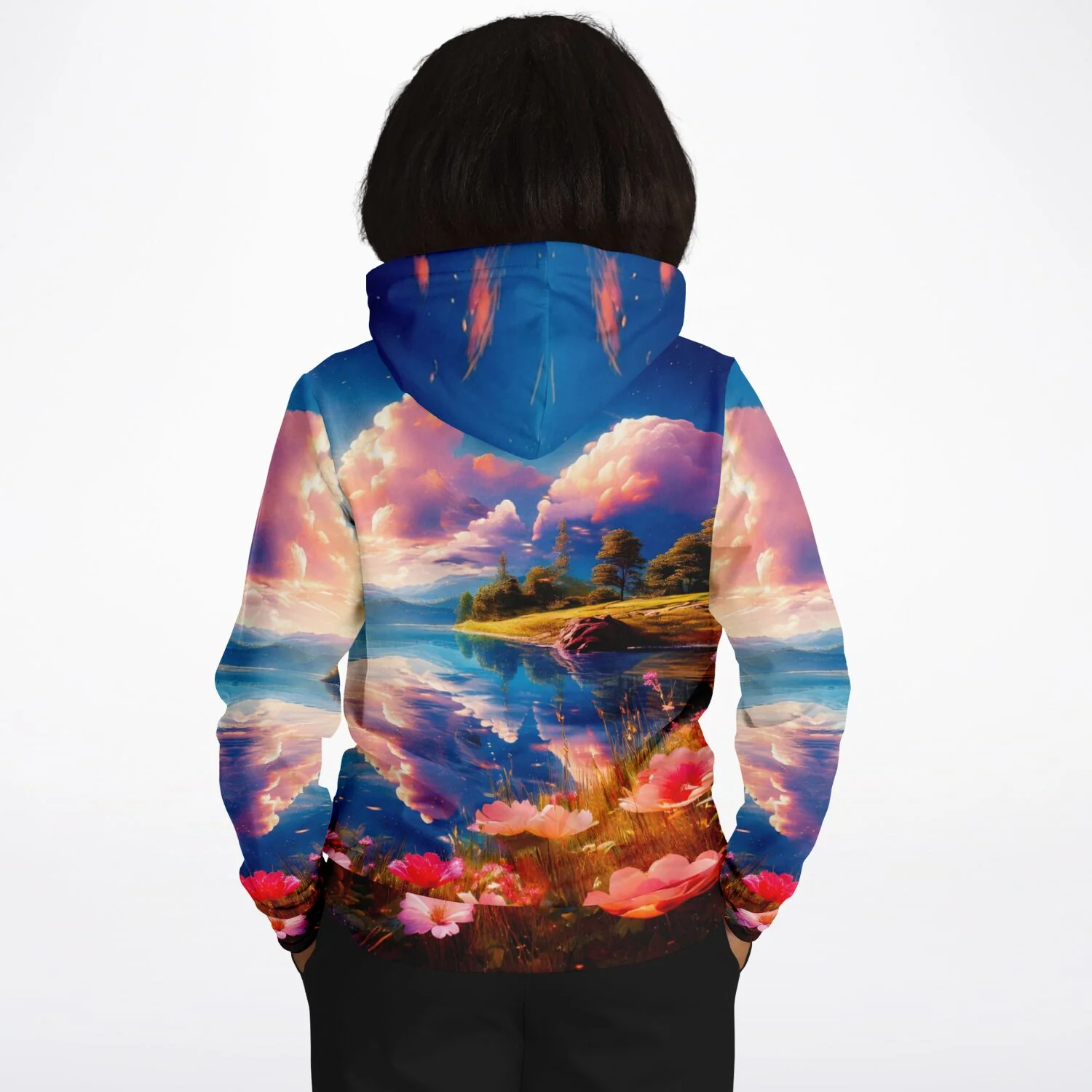 Dreamer Hoodie - Blick auf den See - Image 7