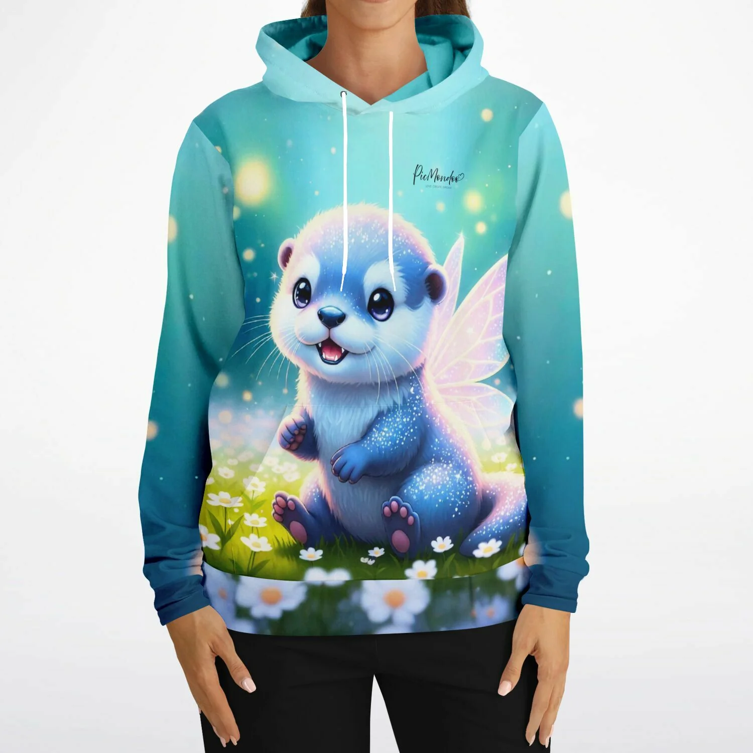 Dreamer Hoodie - Der kleine Feenotter Mira - Image 6