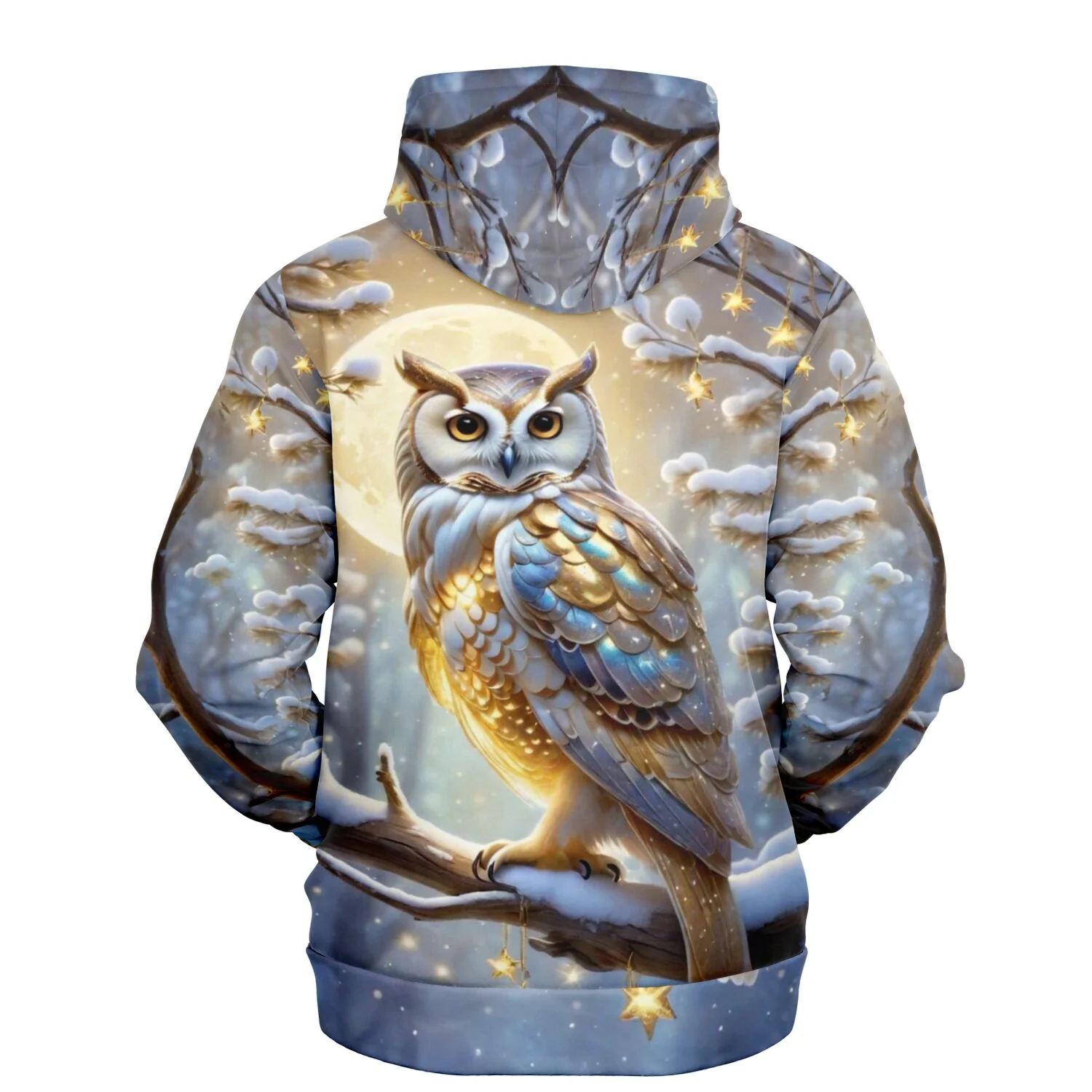 Dreamer Hoodie - Goldene Schneeeule - Image 2