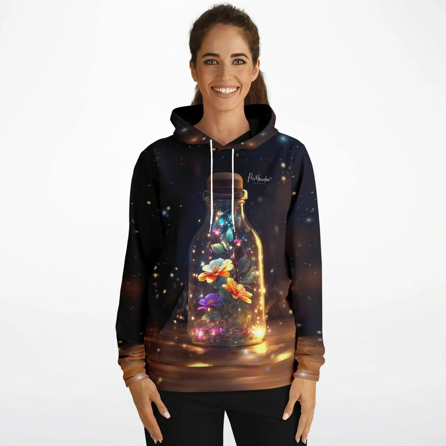 Dreamer Hoodie - Leuchtender Blütenzauber - Image 5