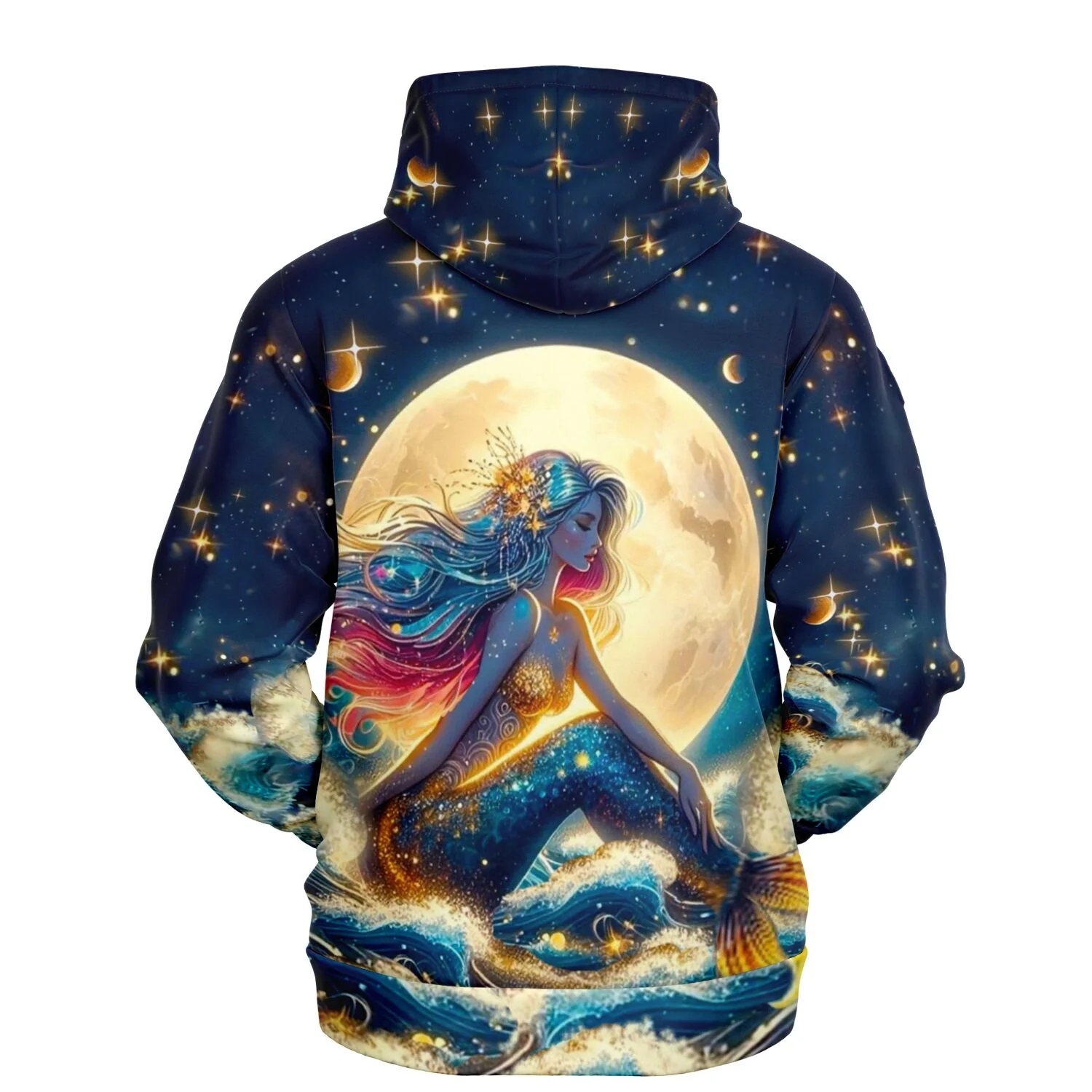 Dreamer Hoodie - Meerjungfrau im Sternenhimmel - Image 2