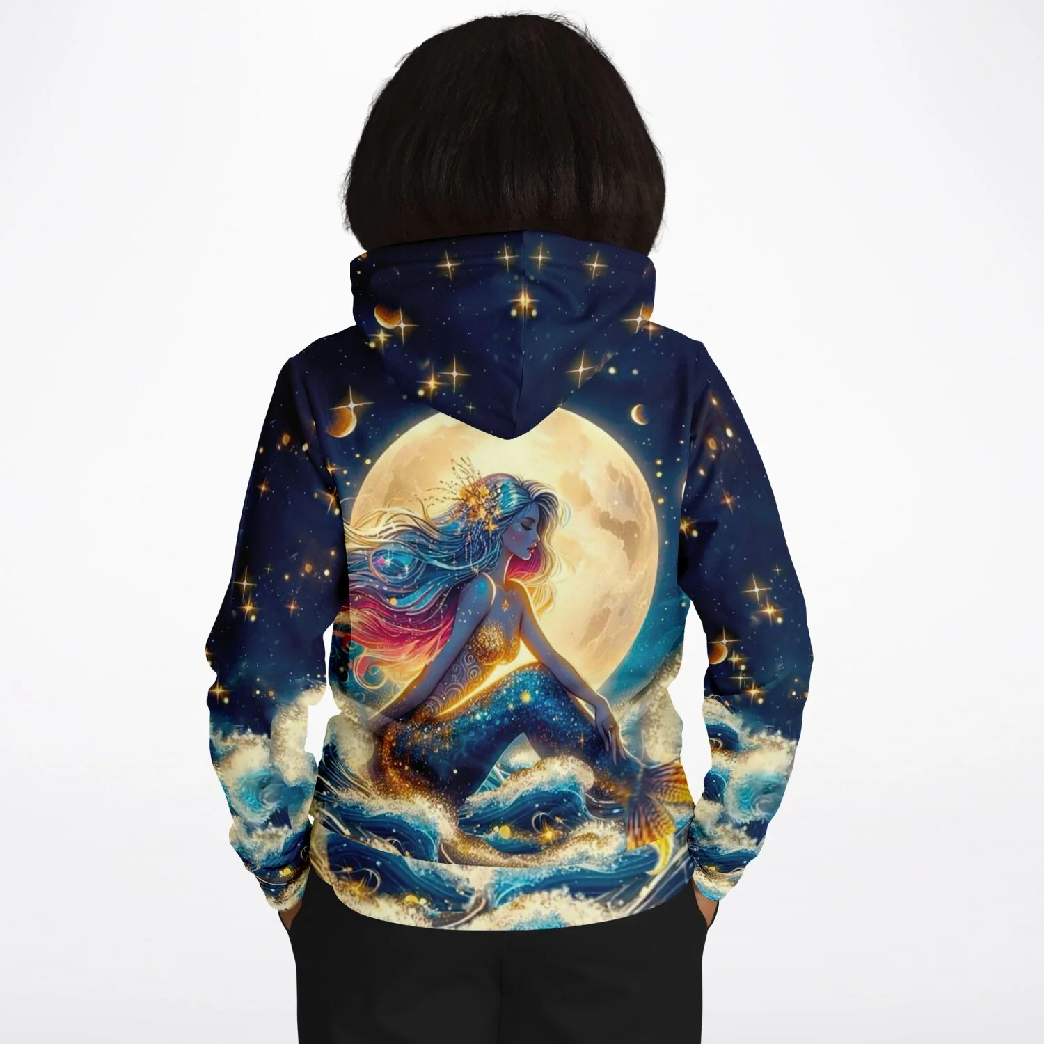 Dreamer Hoodie - Meerjungfrau im Sternenhimmel - Image 7
