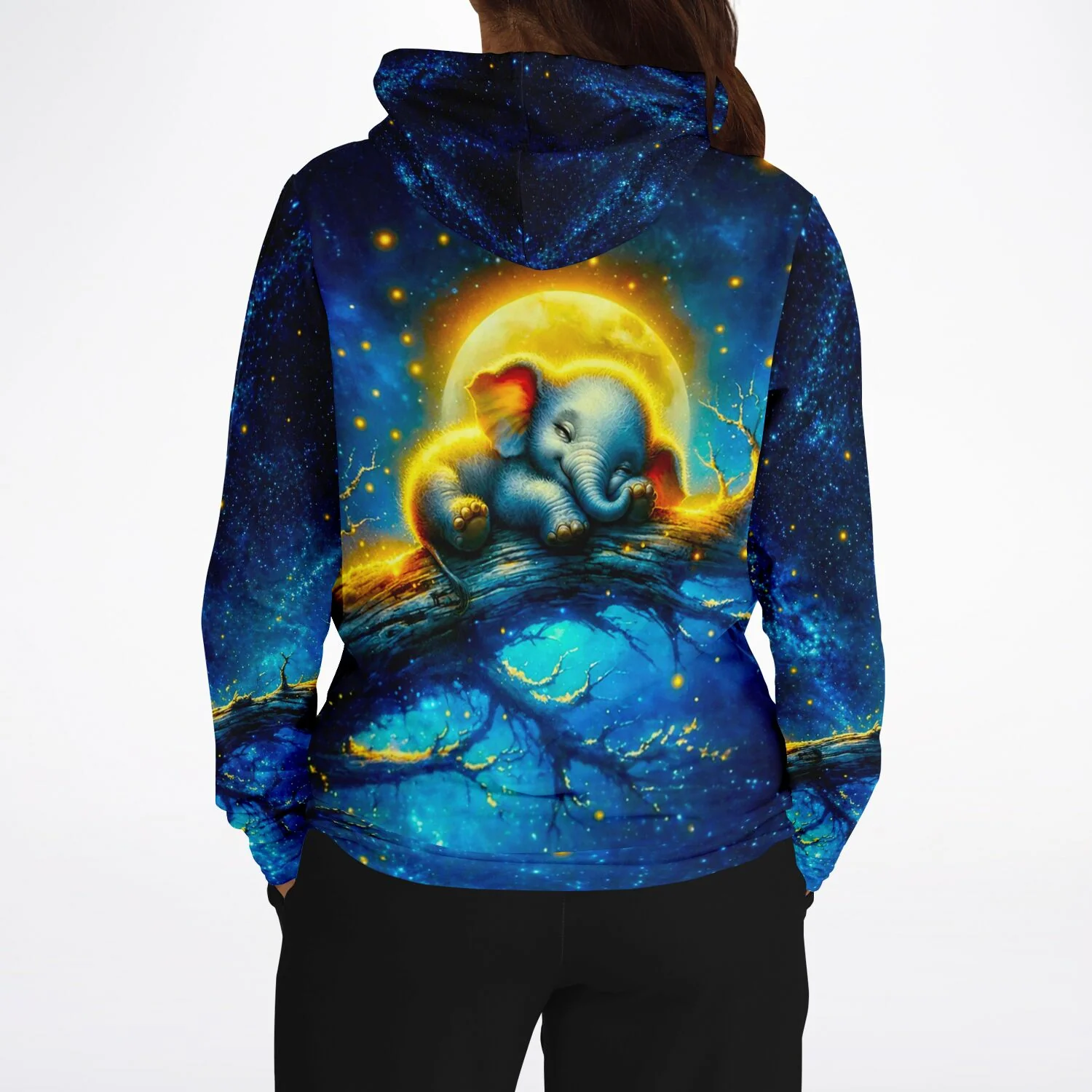 Dreamer Hoodie - Mondschein Elefant - Image 4