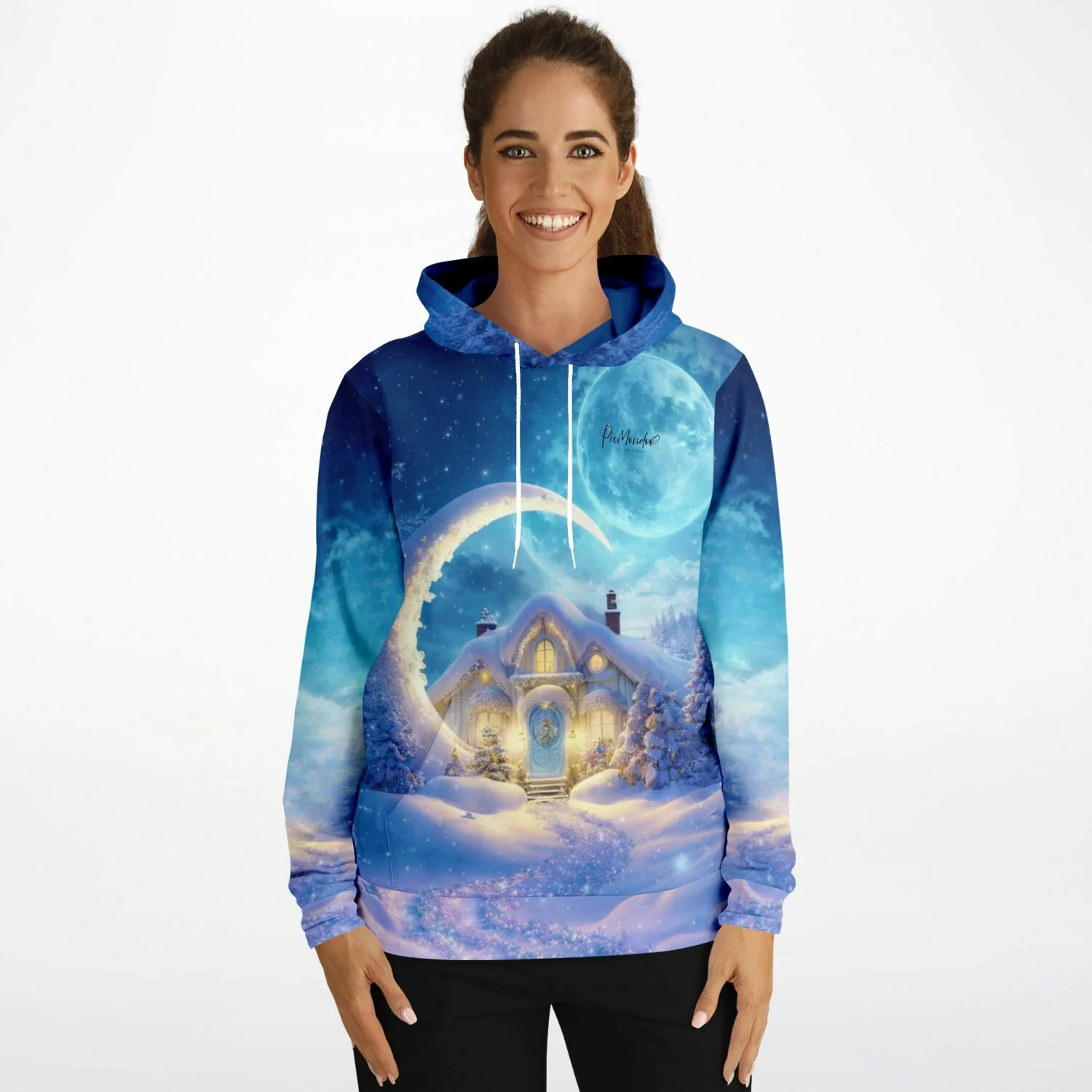 Dreamer Hoodie - Moon and Snow - Image 5
