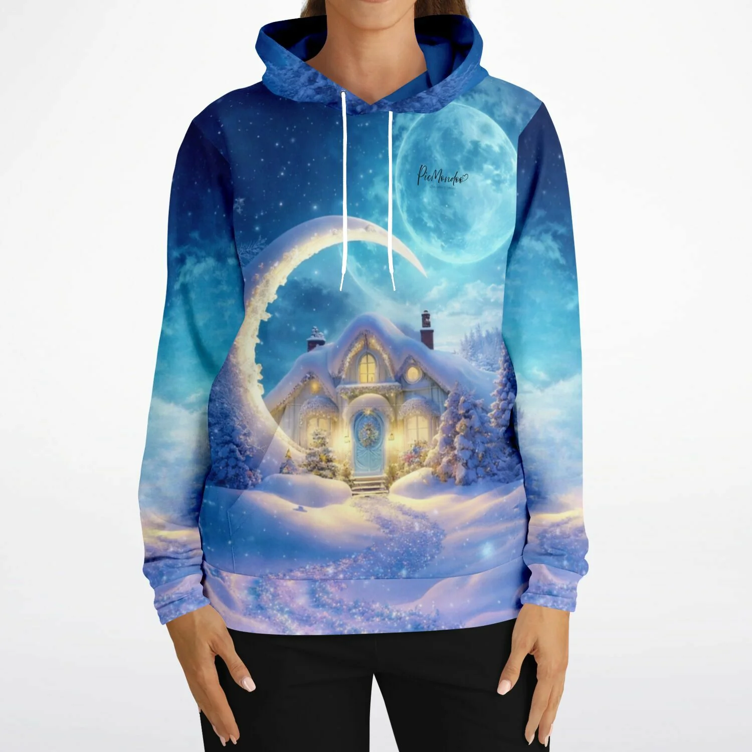 Dreamer Hoodie - Moon and Snow - Image 6