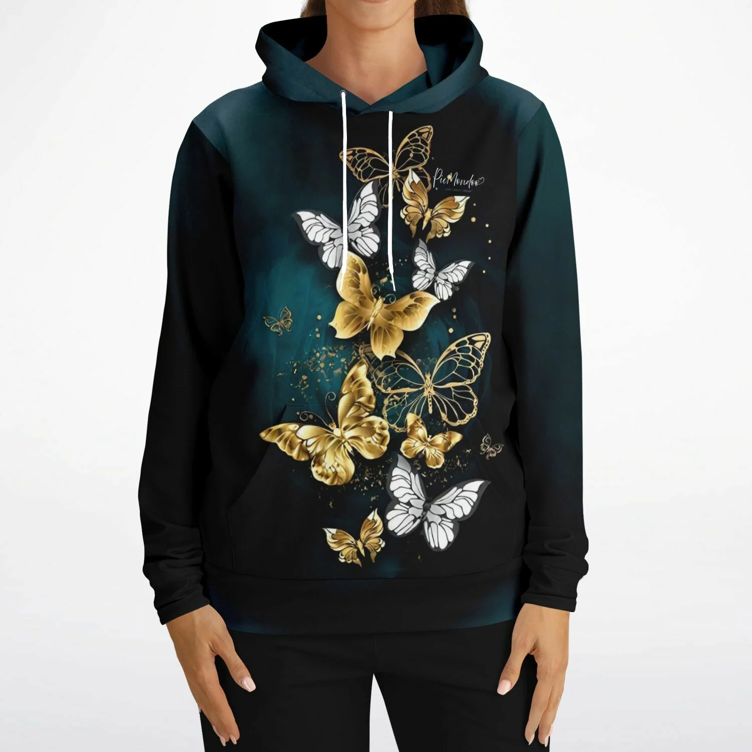 Dreamer Hoodie - Multi Special - Goldene Schmetterlinge - Image 6