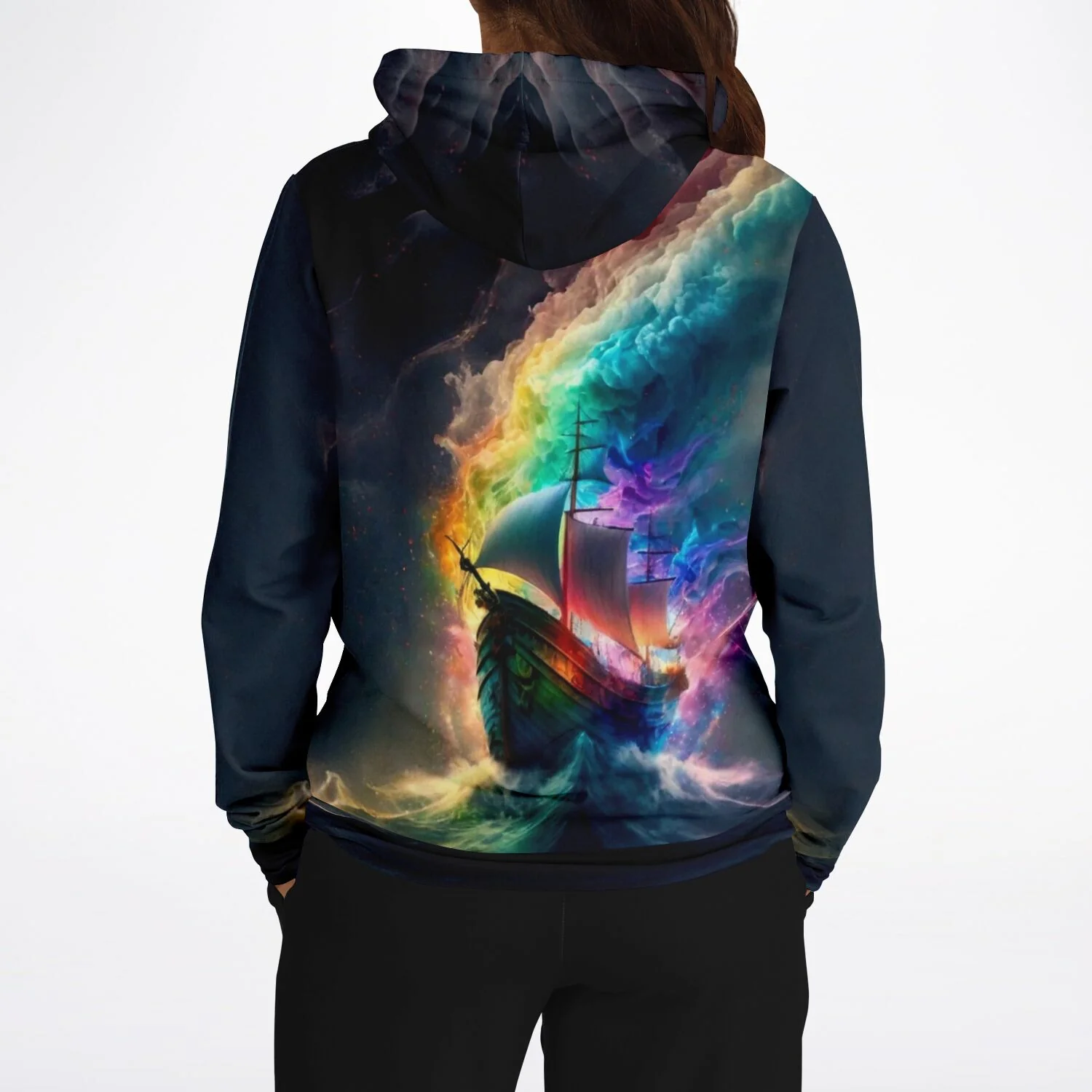 Dreamer Hoodie - Multi Special - Schiff im bunten Meer - Image 4