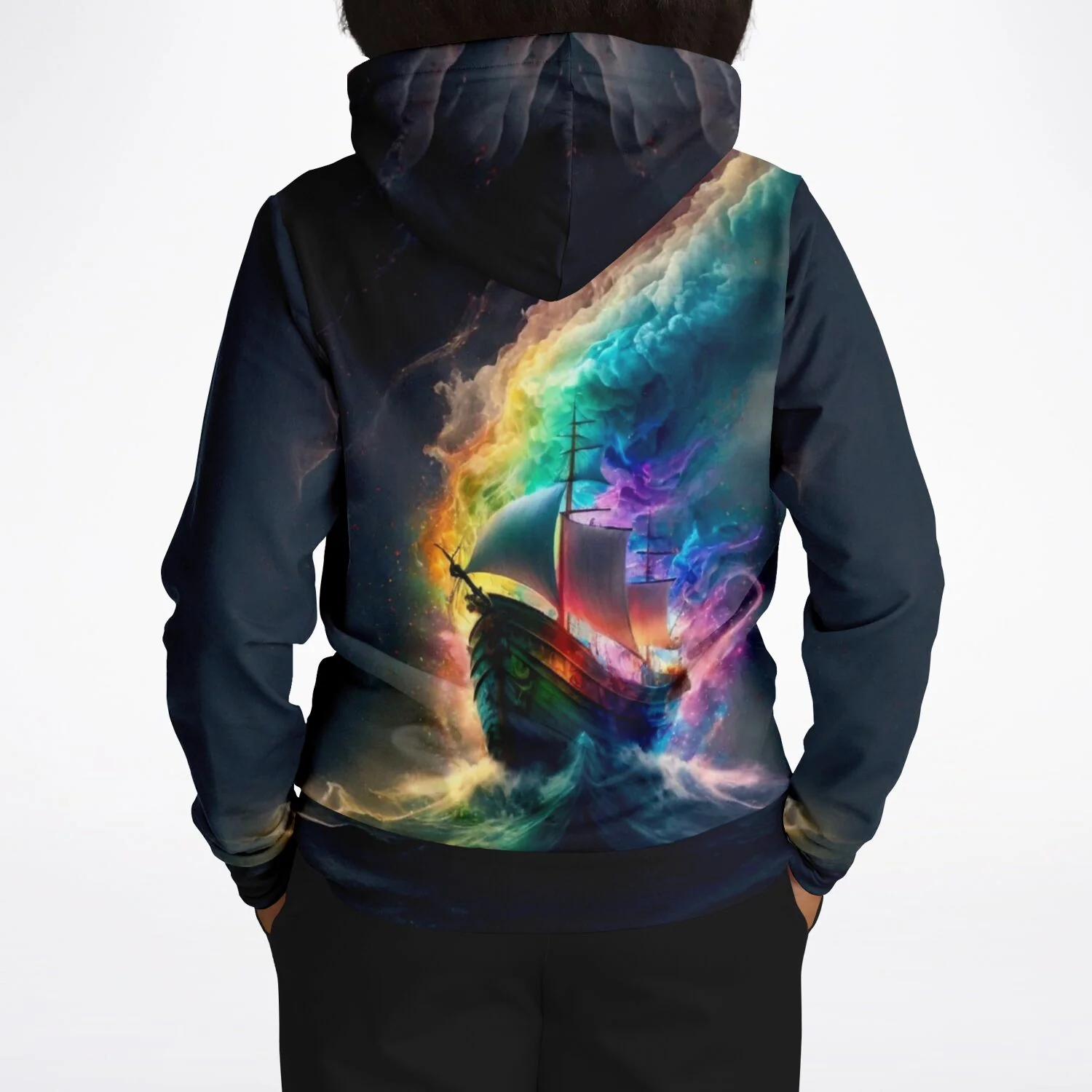 Dreamer Hoodie - Multi Special - Schiff im bunten Meer - Image 8