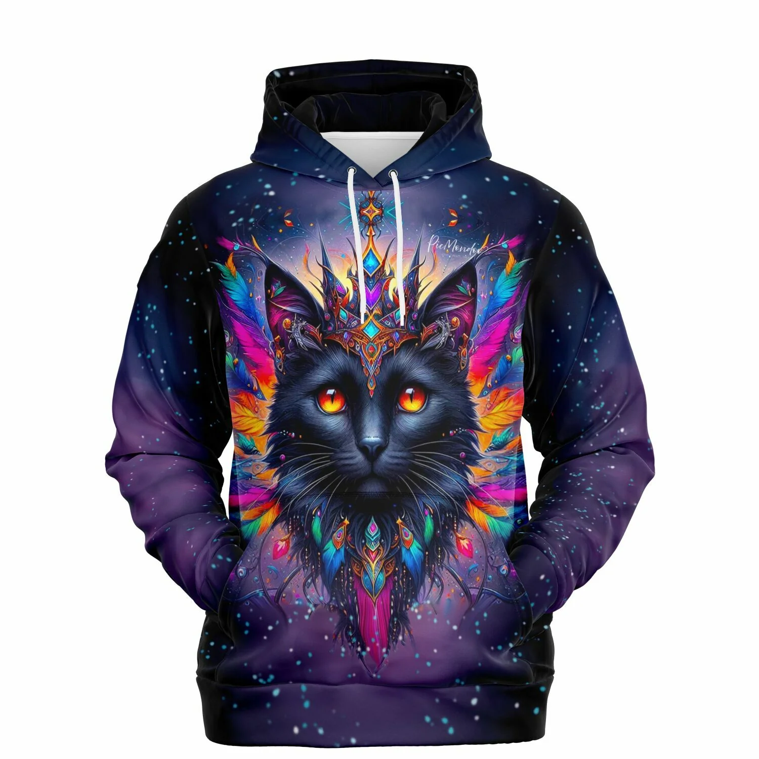 Dreamer Hoodie - Mystic colorsplash Cat