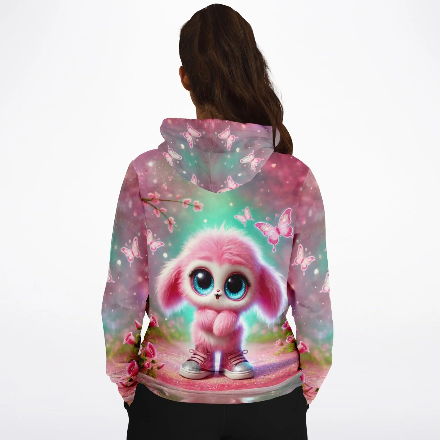 Dreamer Hoodie - Pink Fluffel Knuffel - Image 3
