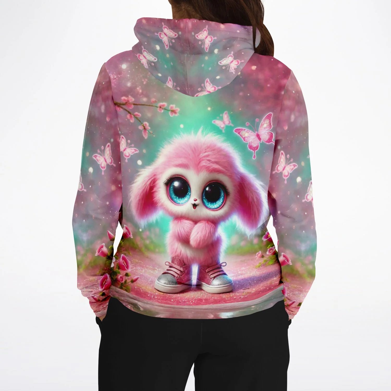 Dreamer Hoodie - Pink Fluffel Knuffel - Image 4