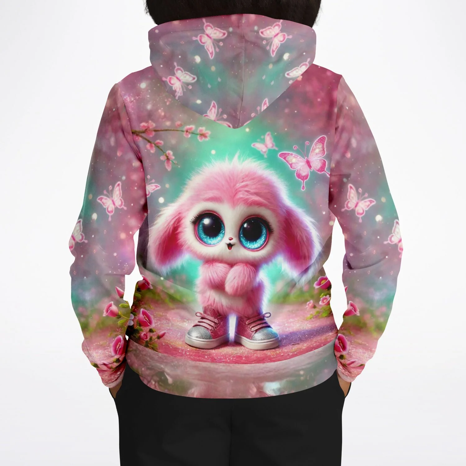 Dreamer Hoodie - Pink Fluffel Knuffel - Image 8