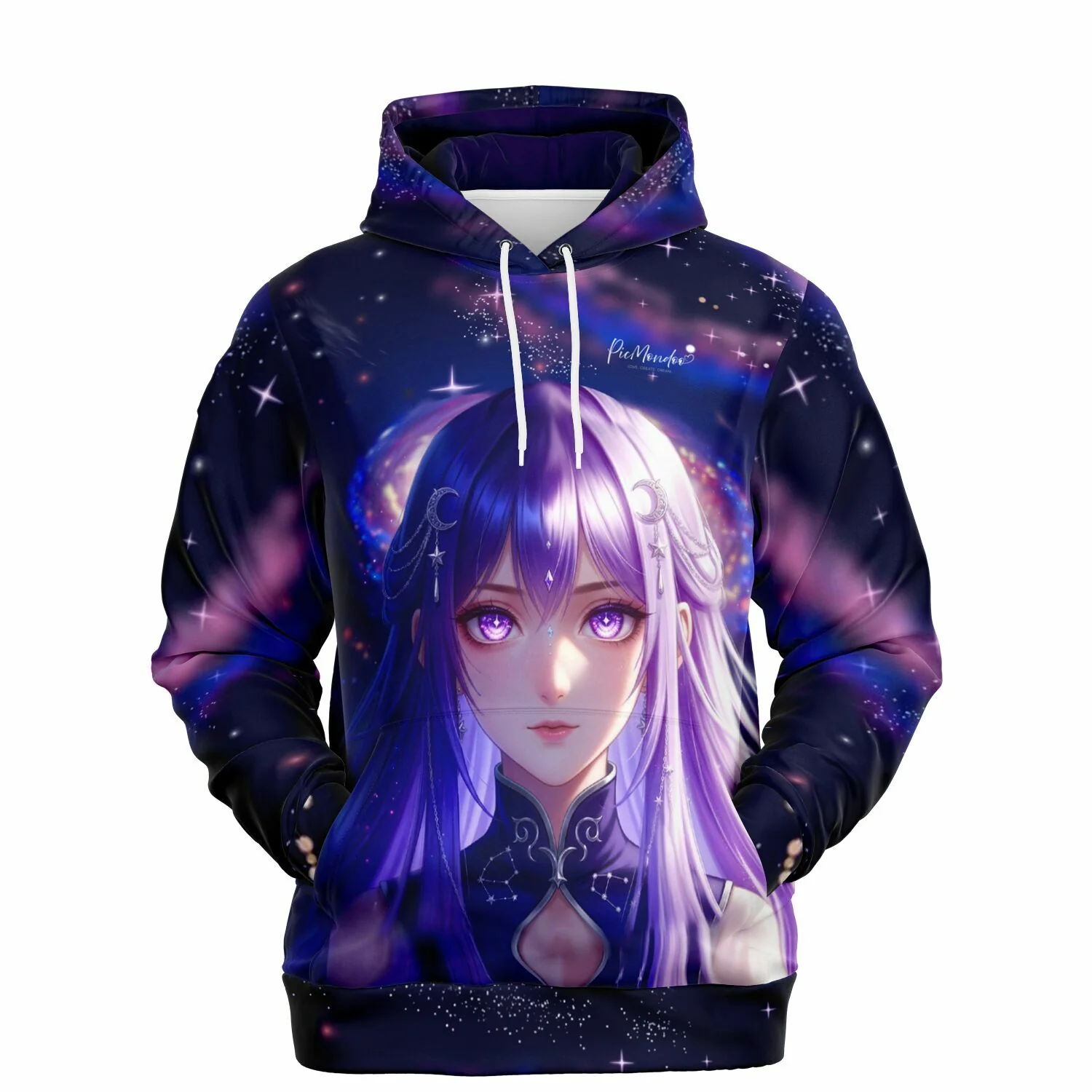 Dreamer Hoodie - Purple Moon Star