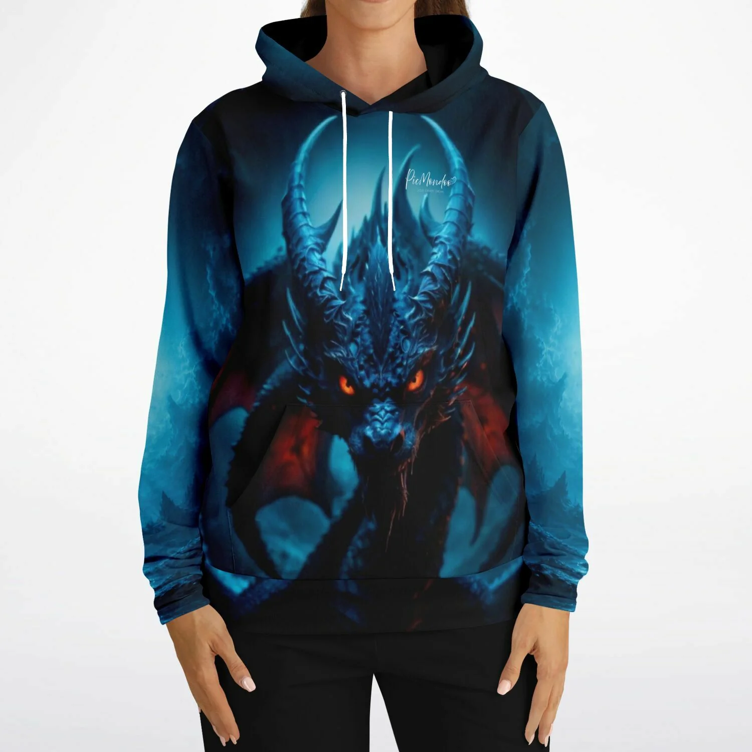 Dreamer Hoodie - Red Eyes Dragon - Image 6
