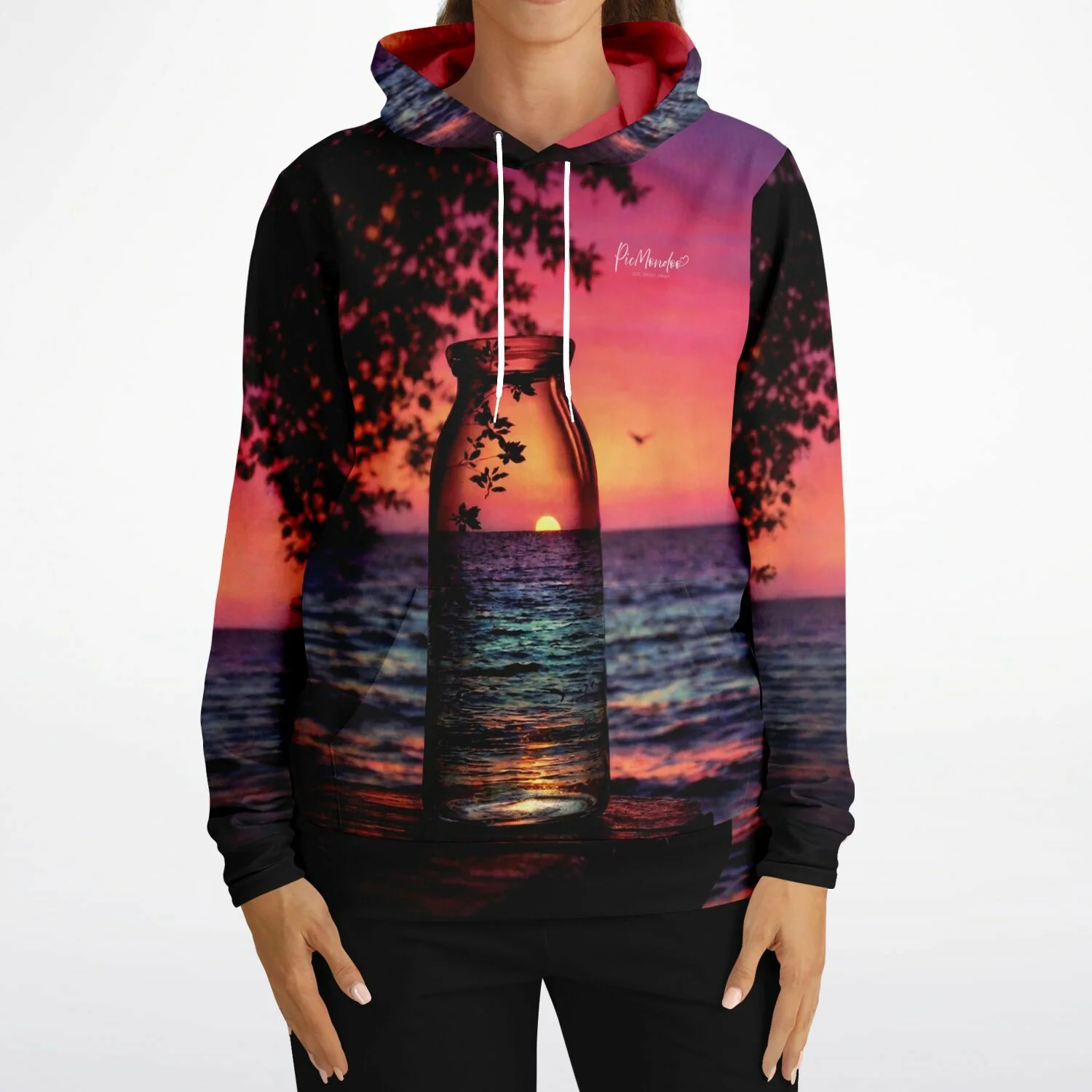 Dreamer Hoodie - Roter Sonnenuntergang - Image 6
