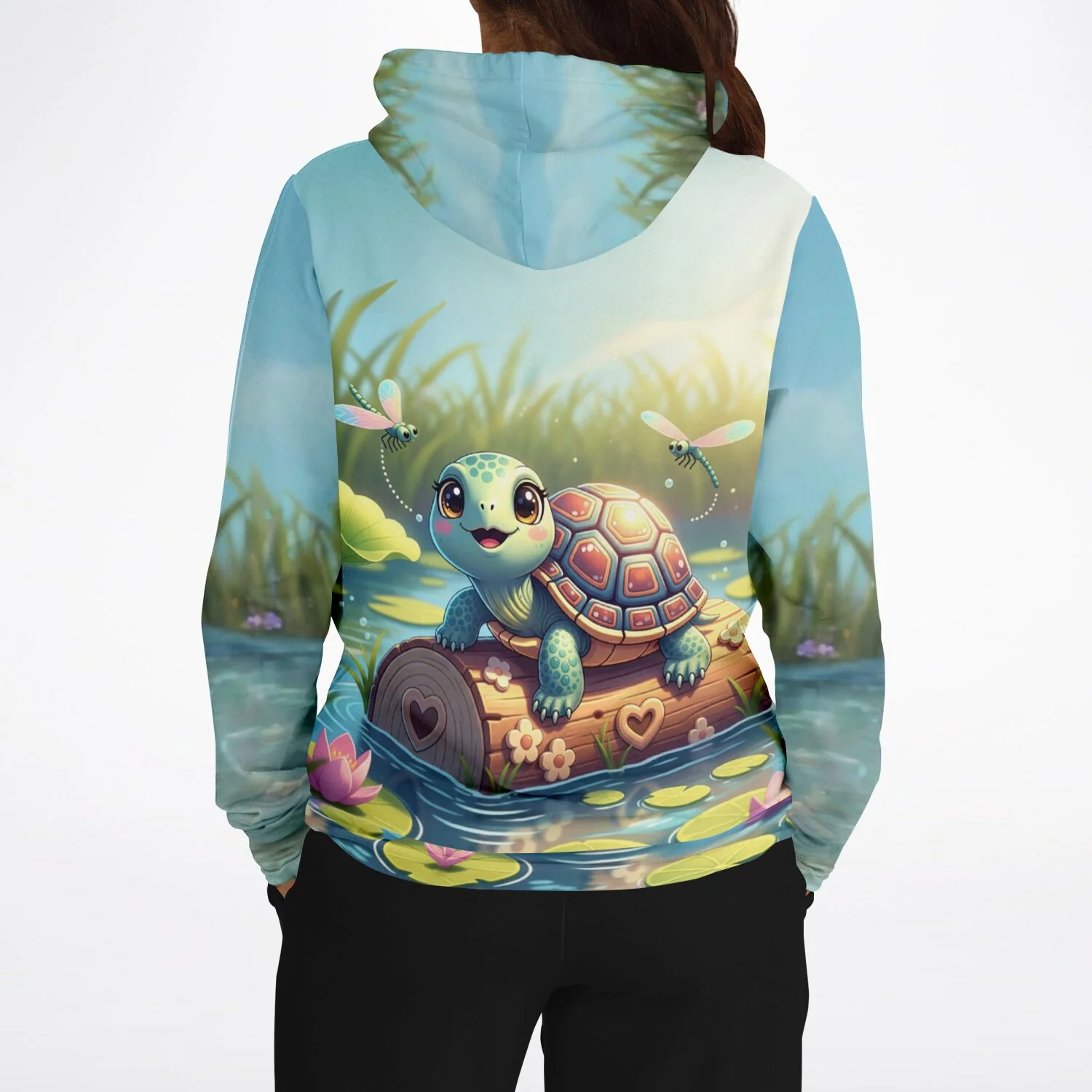 Dreamer Hoodie - Schildkrötenmädchen Karla - Image 4
