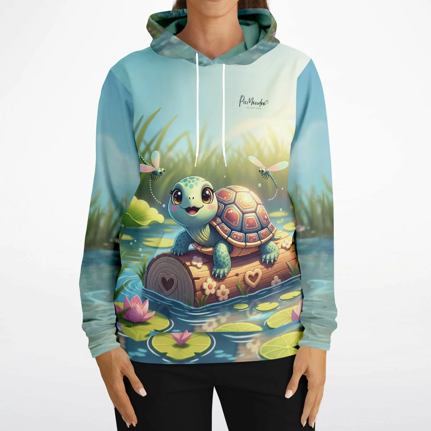 Dreamer Hoodie - Schildkrötenmädchen Karla - Image 6