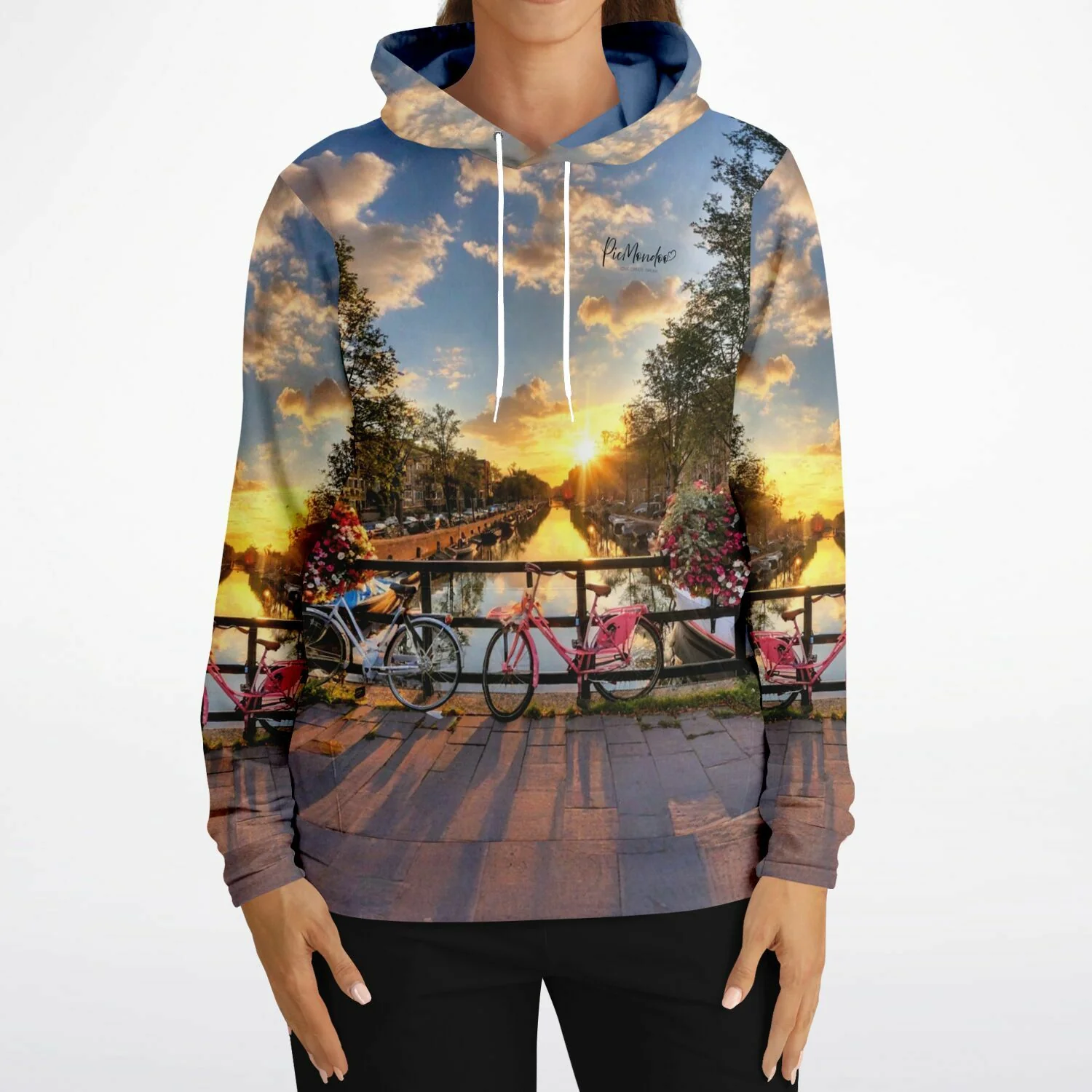 Dreamer Hoodie -  Sonnenuntergang in Amsterdam - Image 6
