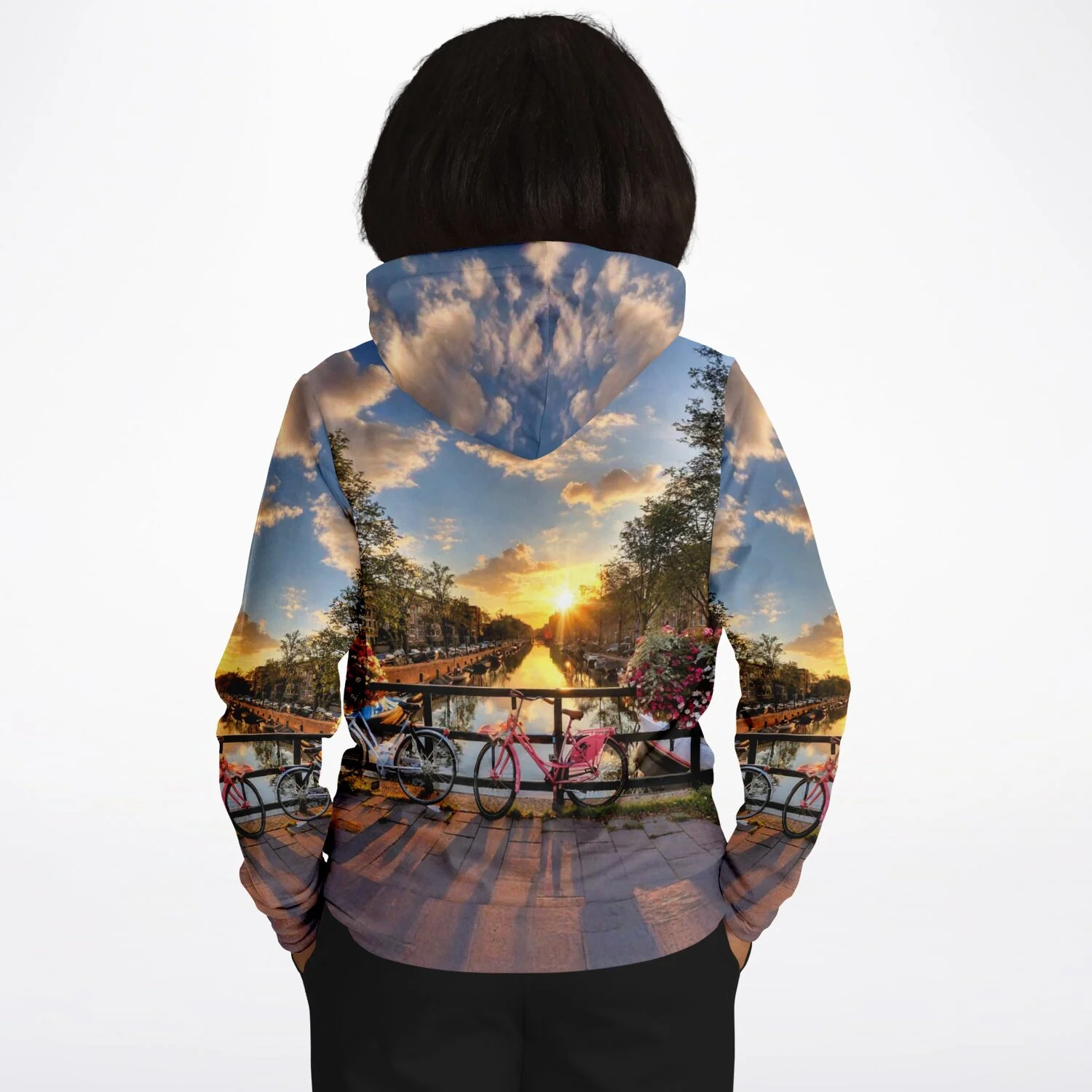 Dreamer Hoodie -  Sonnenuntergang in Amsterdam - Image 7