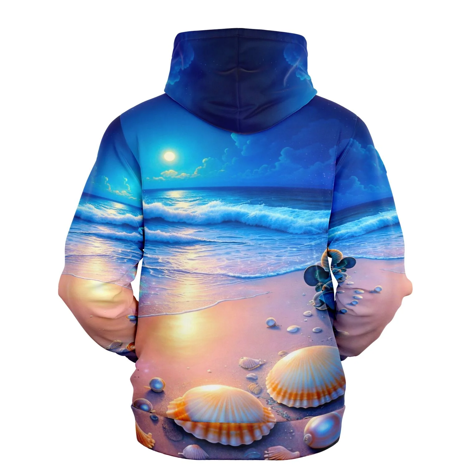 Dreamer Hoodie - Strand im Nachtglanz - Image 2