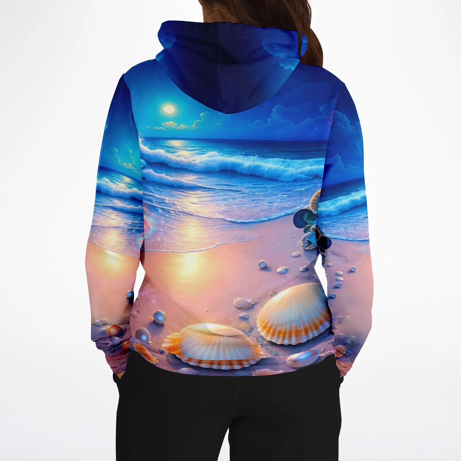 Dreamer Hoodie - Strand im Nachtglanz - Image 4