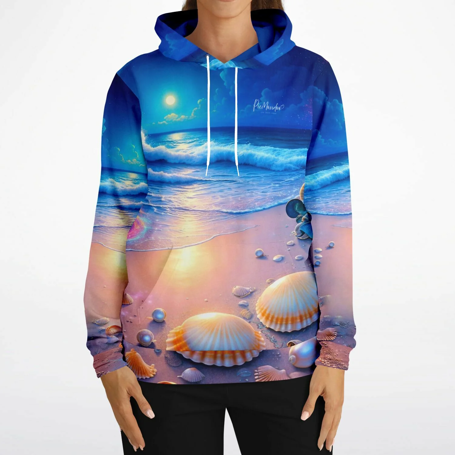 Dreamer Hoodie - Strand im Nachtglanz - Image 6