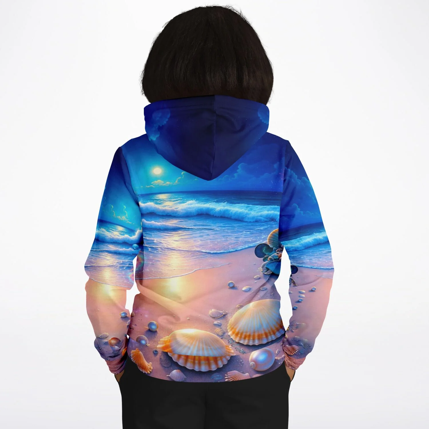 Dreamer Hoodie - Strand im Nachtglanz - Image 7