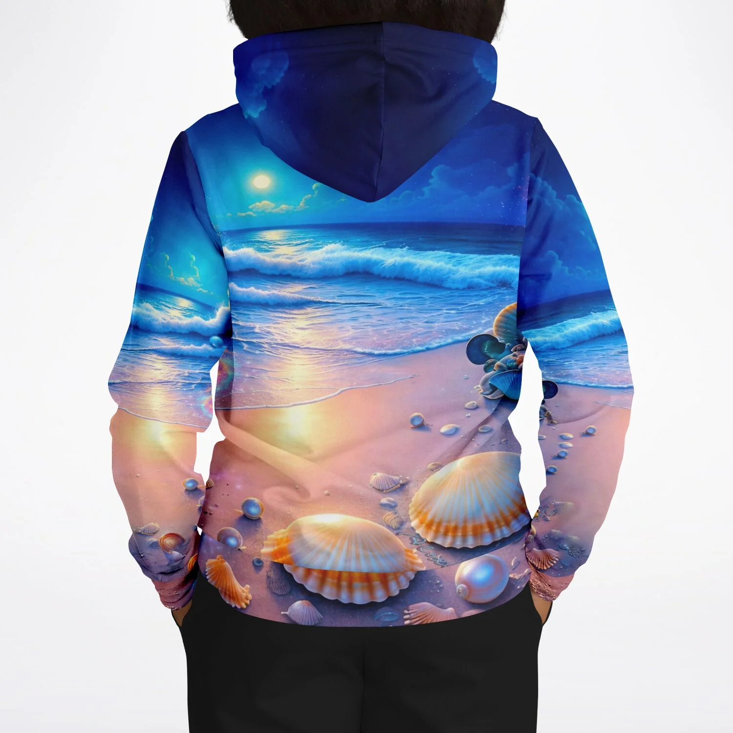 Dreamer Hoodie - Strand im Nachtglanz - Image 8