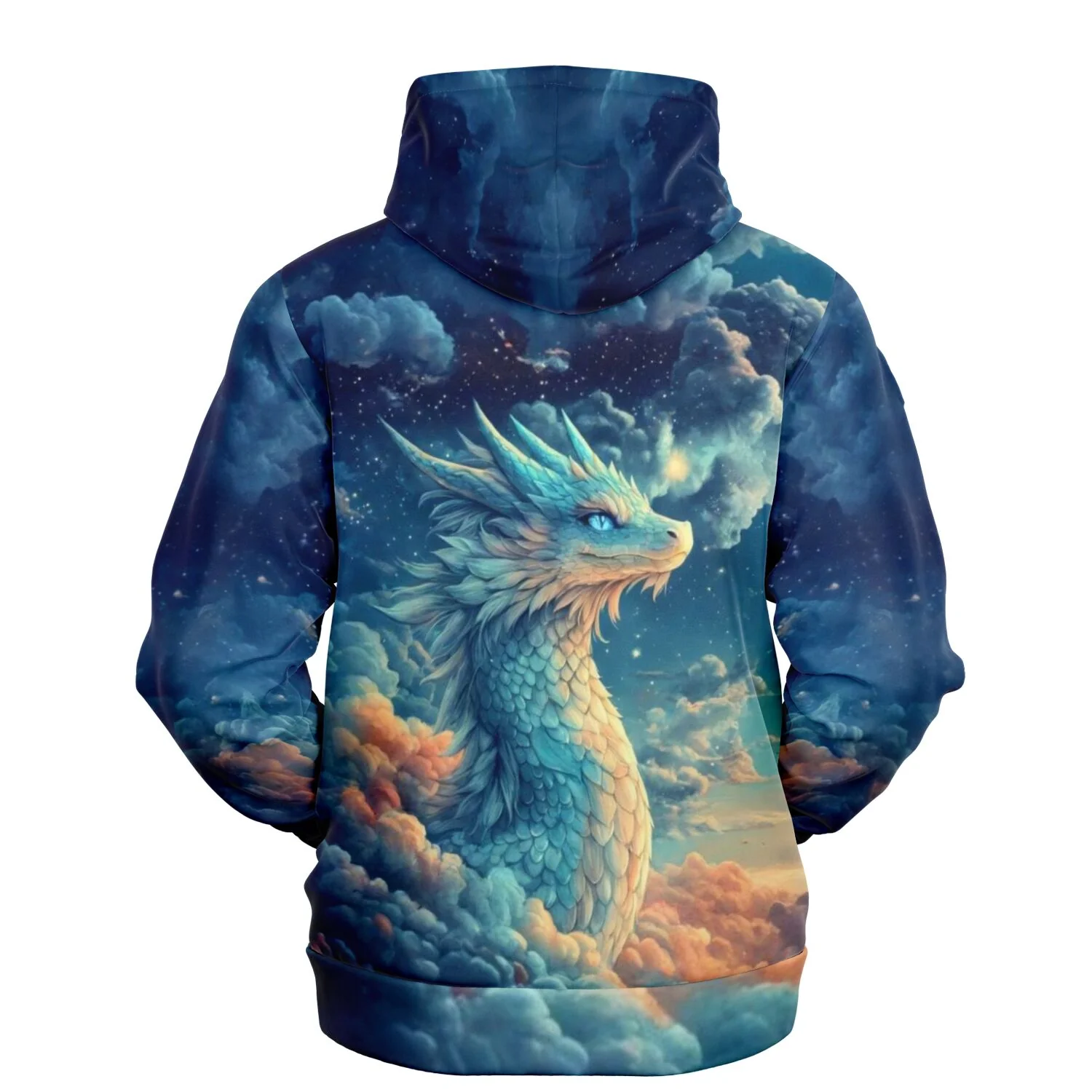 Dreamer Hoodie - Susen Pfifferling - Himmelsdrache Saphira - Image 2