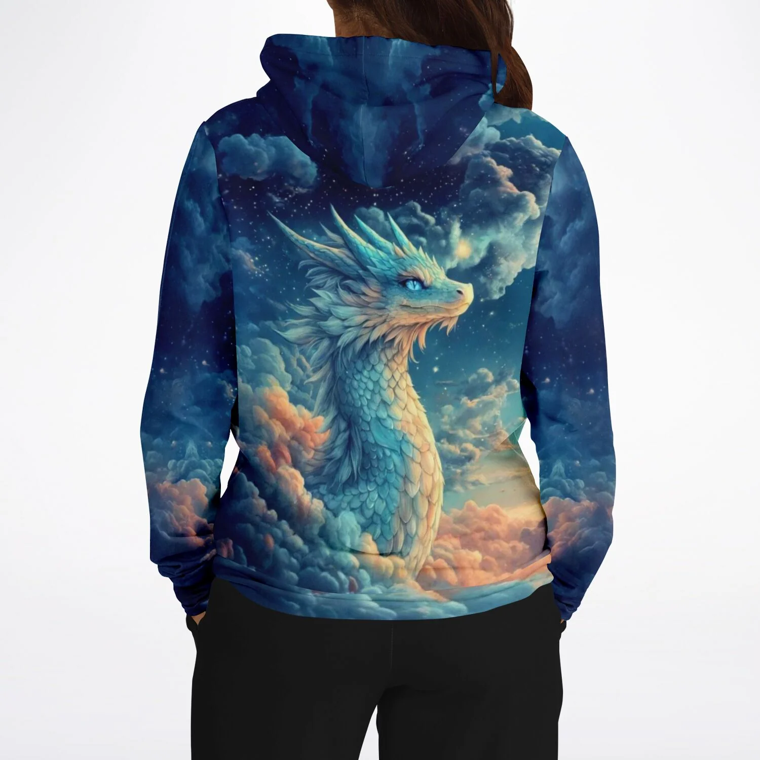Dreamer Hoodie - Susen Pfifferling - Himmelsdrache Saphira - Image 4