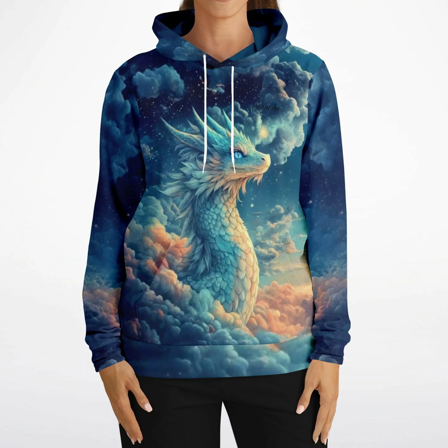 Dreamer Hoodie - Susen Pfifferling - Himmelsdrache Saphira - Image 6