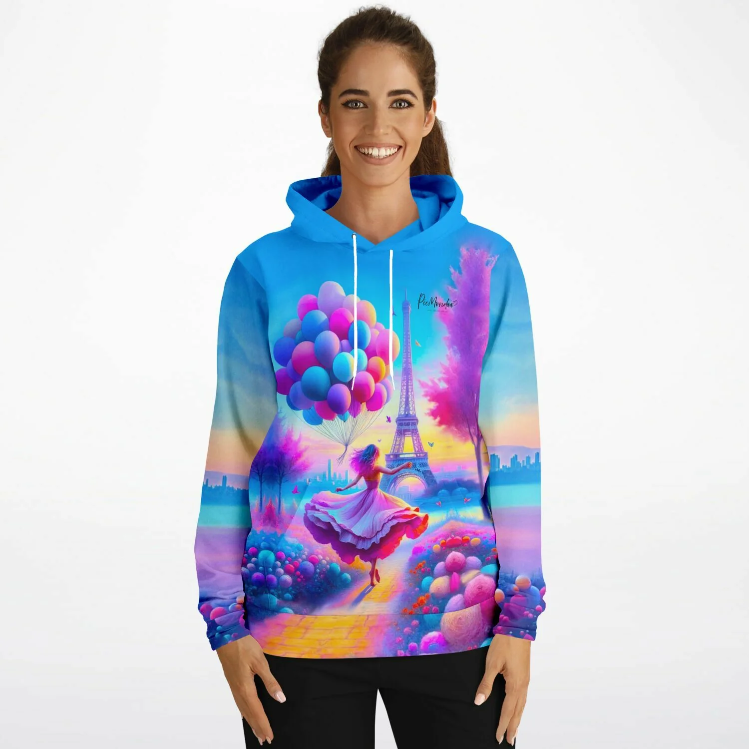 Dreamer Hoodie - Verträumtes Paris - Image 5