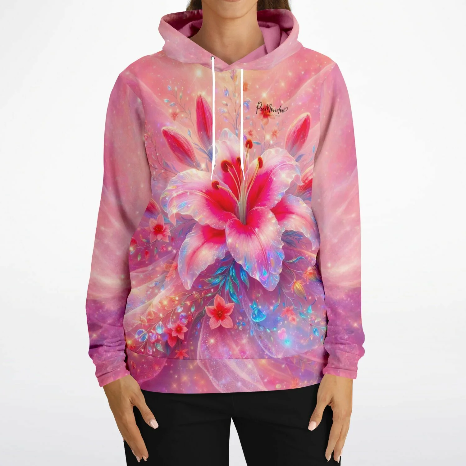Dreamer Hoodie - Zarte Lilie in rosé - Image 6