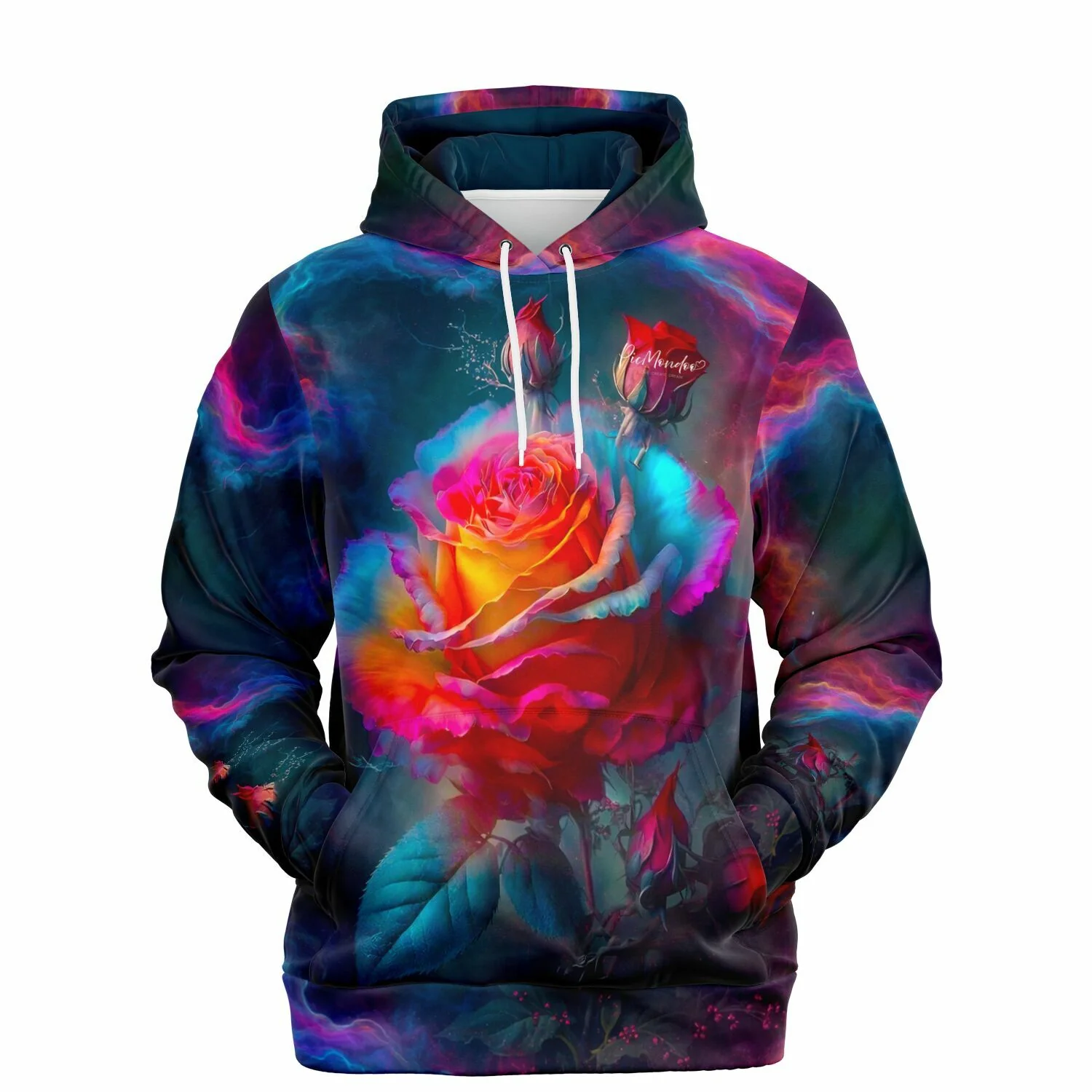 Dreamer Hoodie - Zarte Rosenblüte