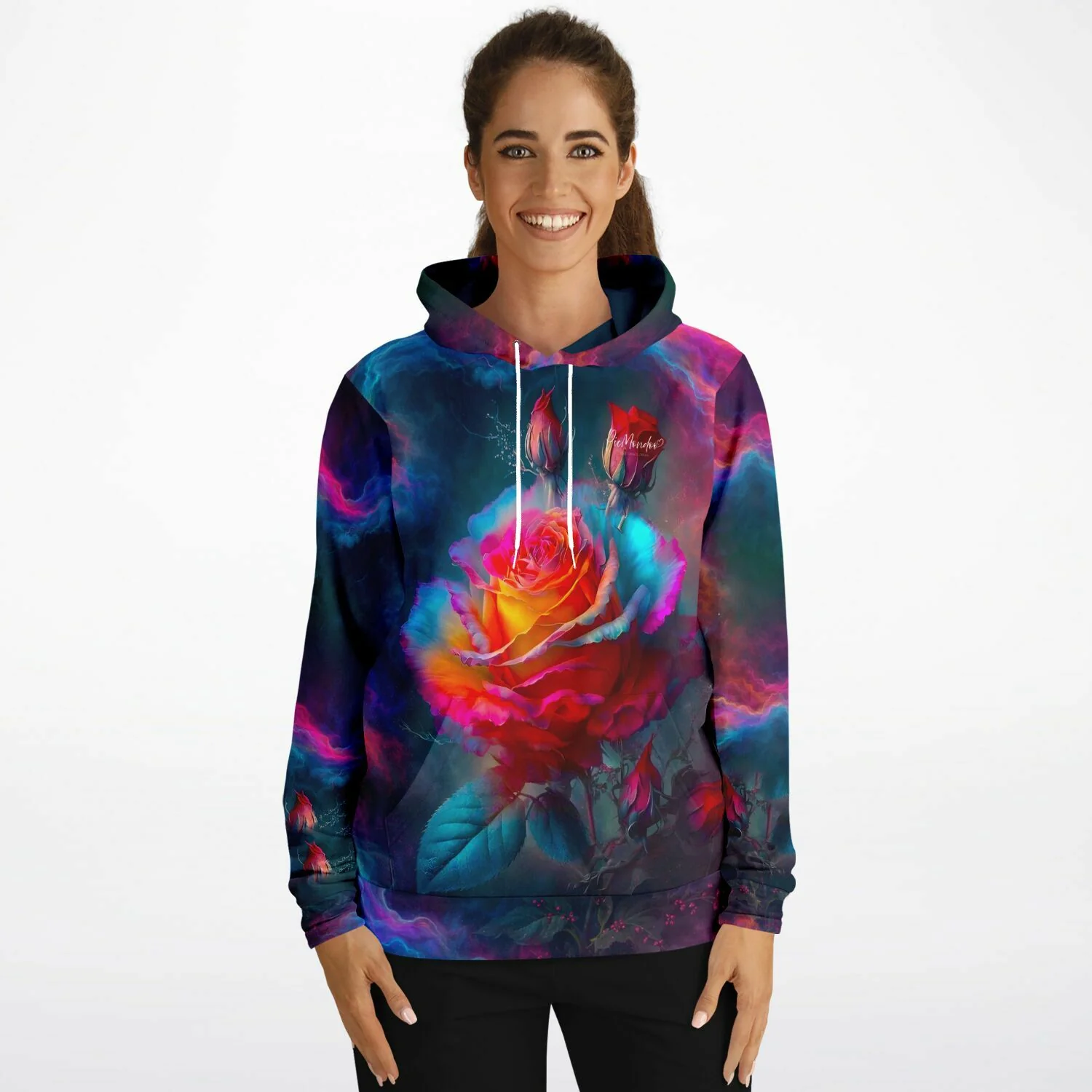 Dreamer Hoodie - Zarte Rosenblüte - Image 5
