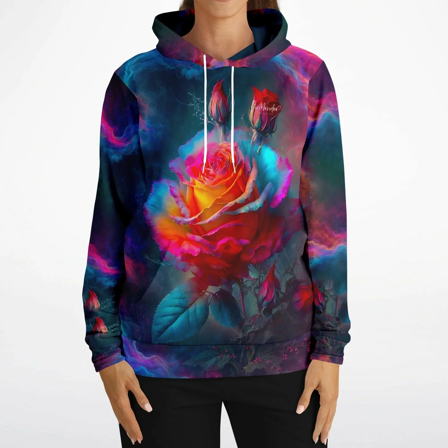 Dreamer Hoodie - Zarte Rosenblüte - Image 6
