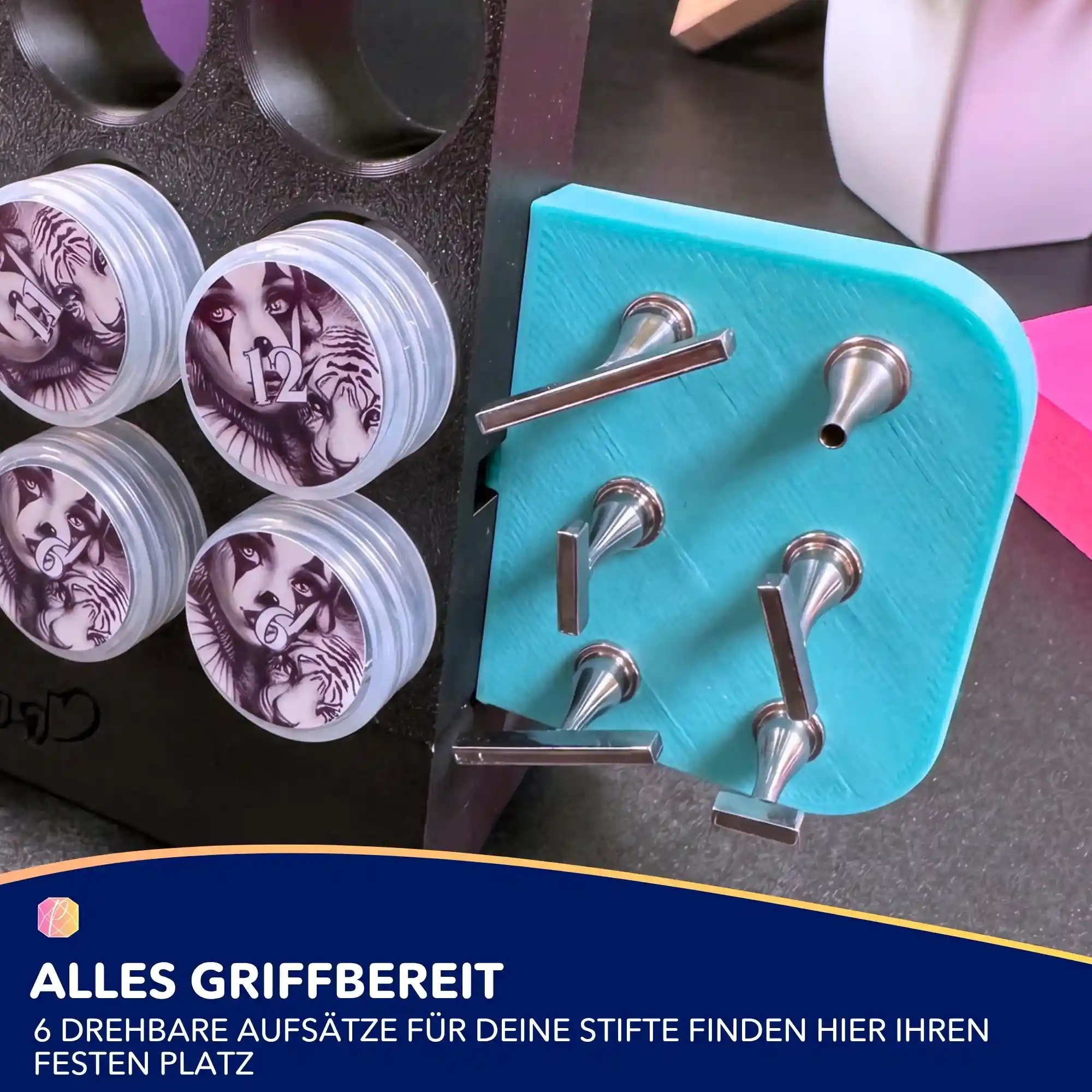 Halterung für drehbare Aufsätze - Image 7