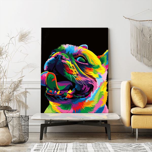 Malen nach Zahlen Set - Die bunte Bulldogge - Image 10