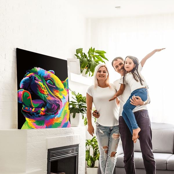 Malen nach Zahlen Set - Die bunte Bulldogge - Image 9
